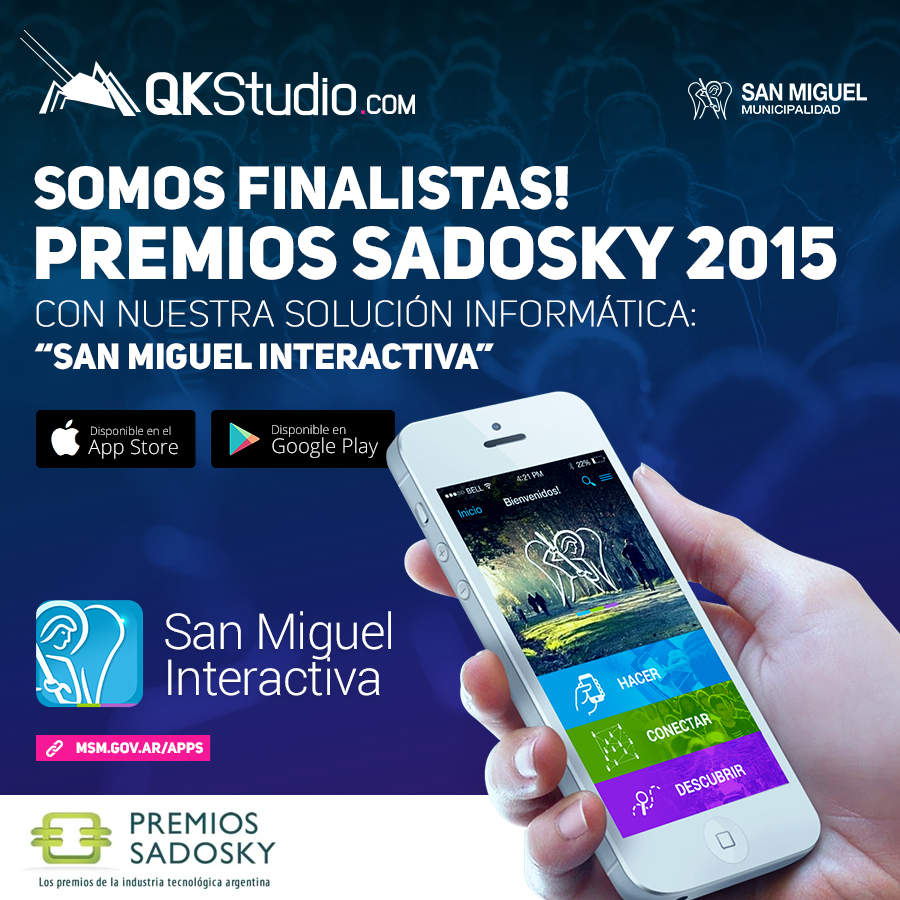 QKStudio Finalista premios Sadosky 2015!