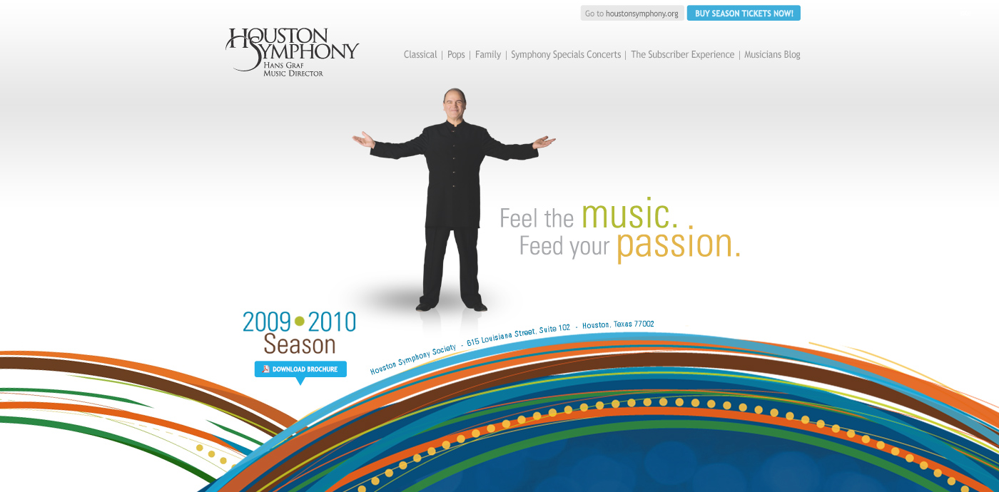 Houston Symphony Website