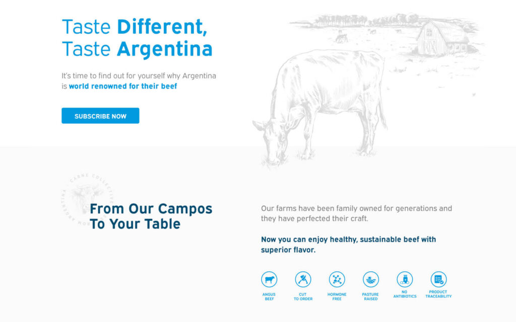 Carne Collective Home Subscribe