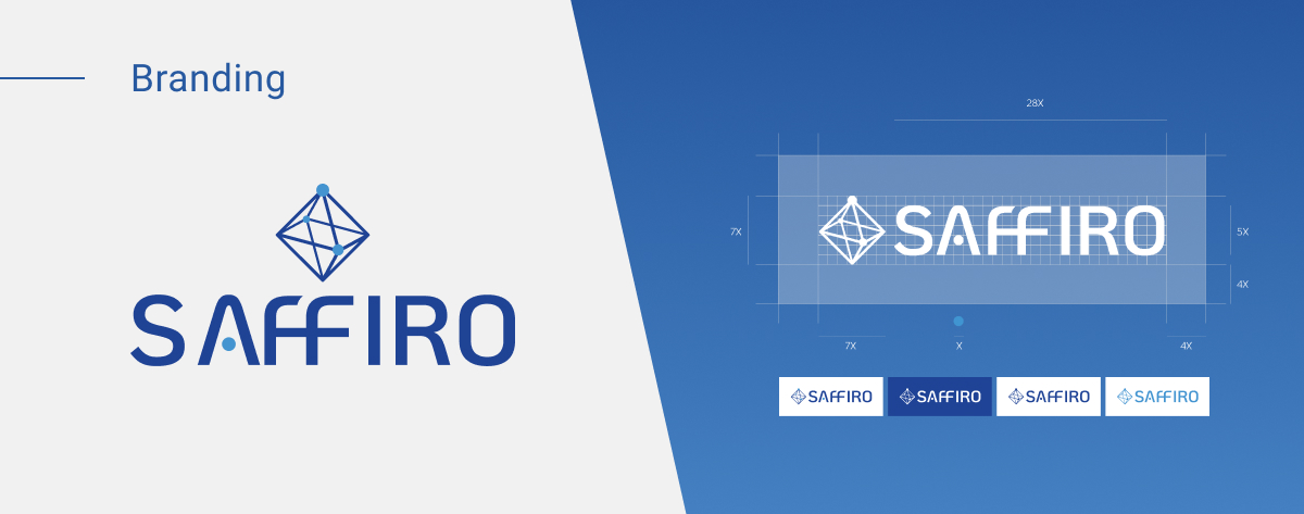 Saffiro branding