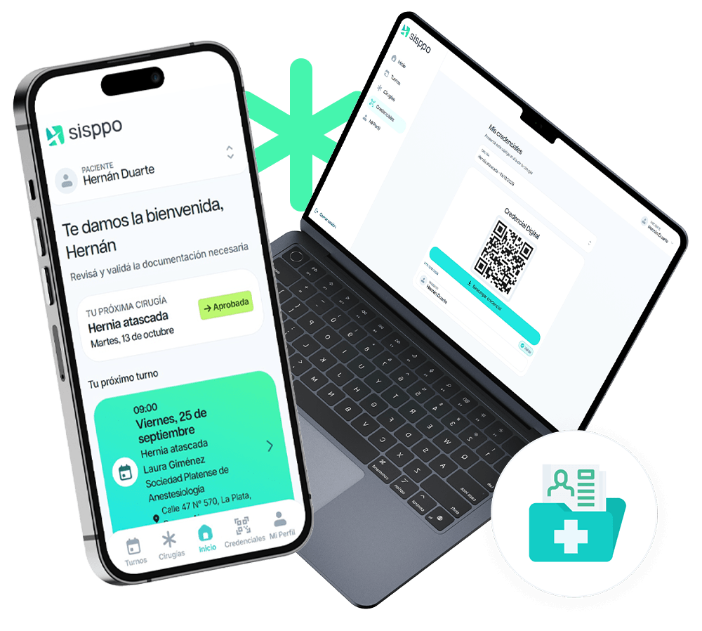 SISPPO Pacientes Mockup