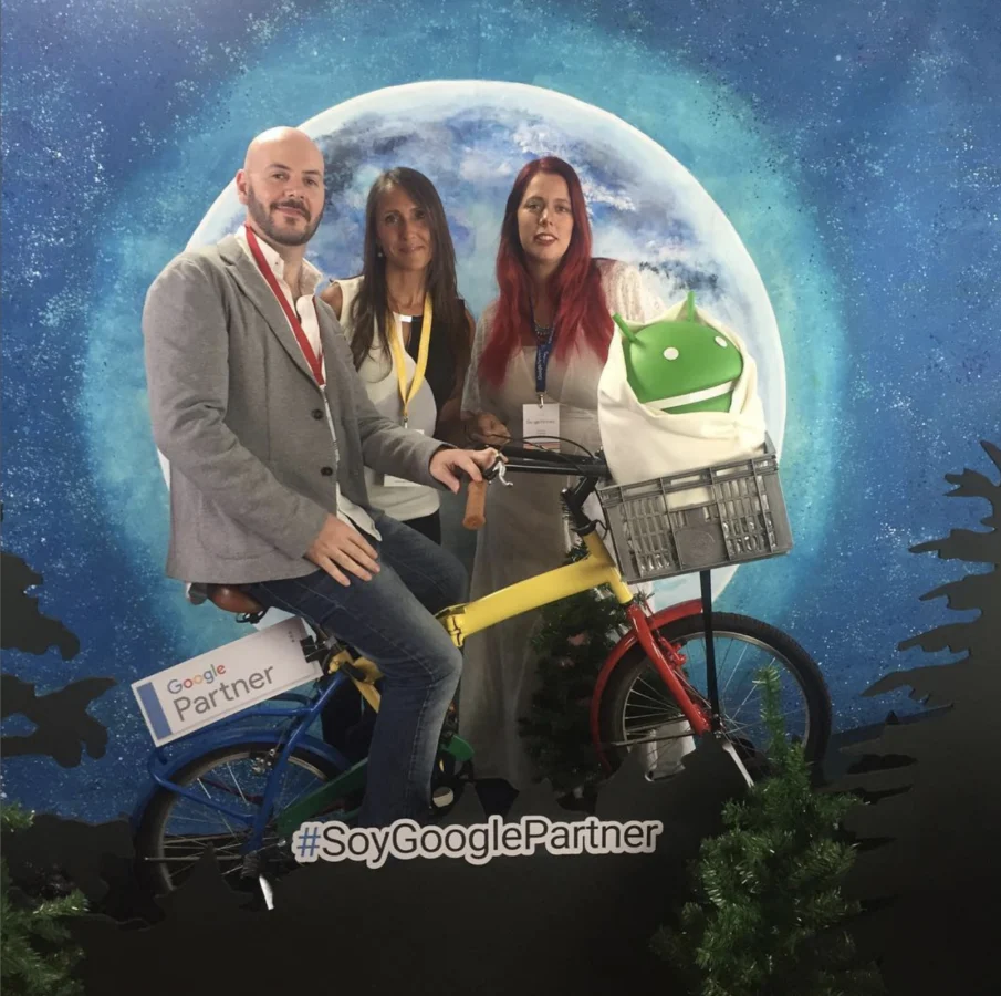 QKStudio team at the Google Partners event