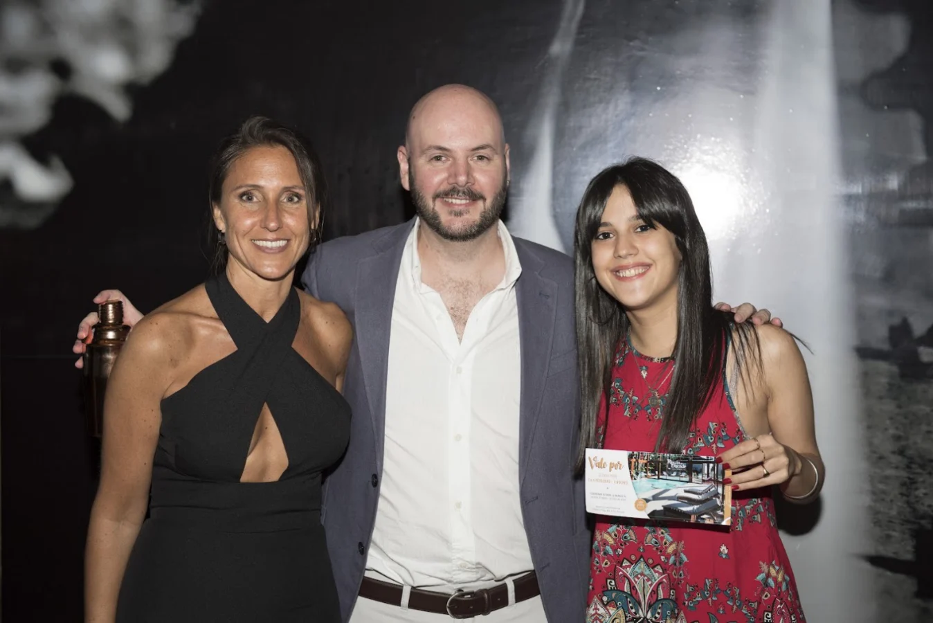 QKStudio team celebrating at an event